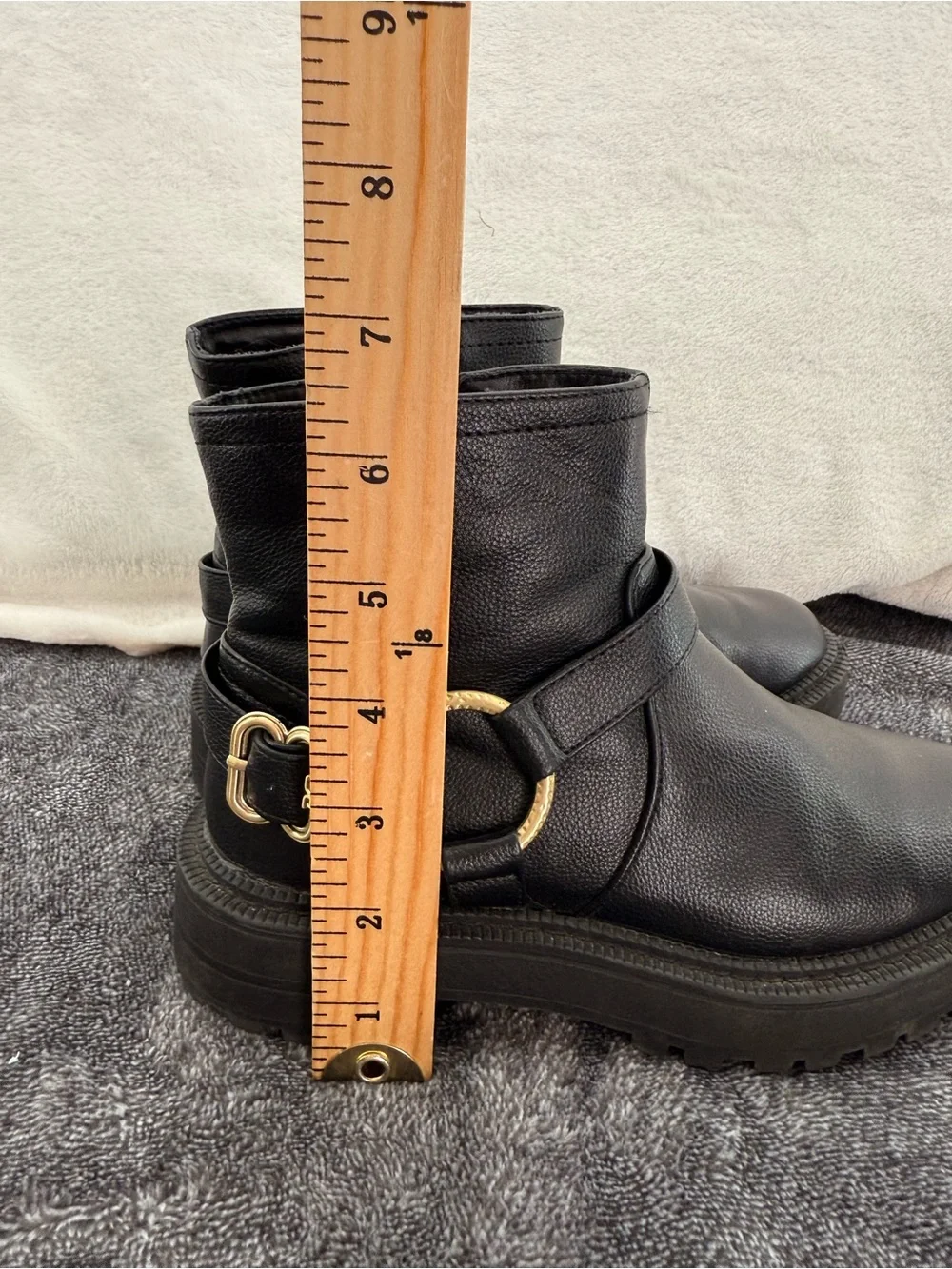 Sam Edelman girls Black Lucianna Marie Size 2 Combat